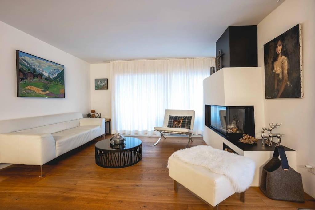 צרמט Stylish Home With Matterhorn View In The Center מראה חיצוני תמונה