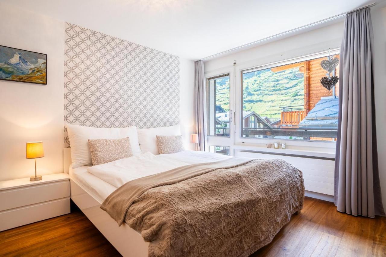 צרמט Stylish Home With Matterhorn View In The Center מראה חיצוני תמונה