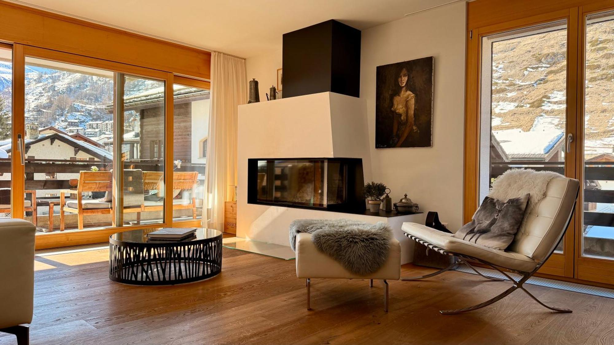 צרמט Stylish Home With Matterhorn View In The Center מראה חיצוני תמונה